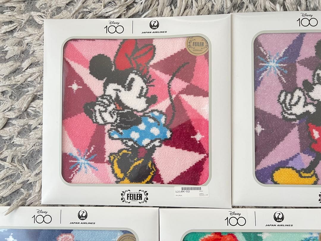 JAL ディズニー　限定　フェイラー　ハンカチ