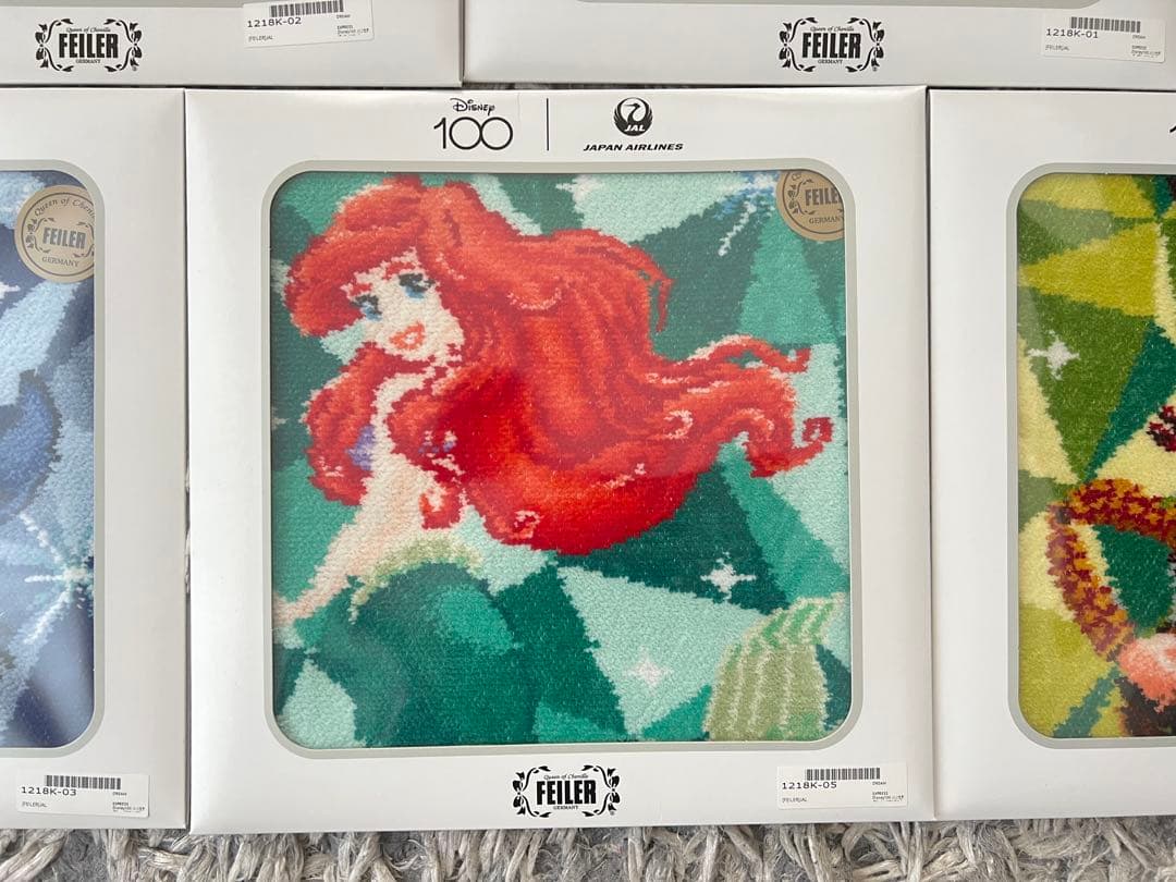 JAL ディズニー　限定　フェイラー　ハンカチ