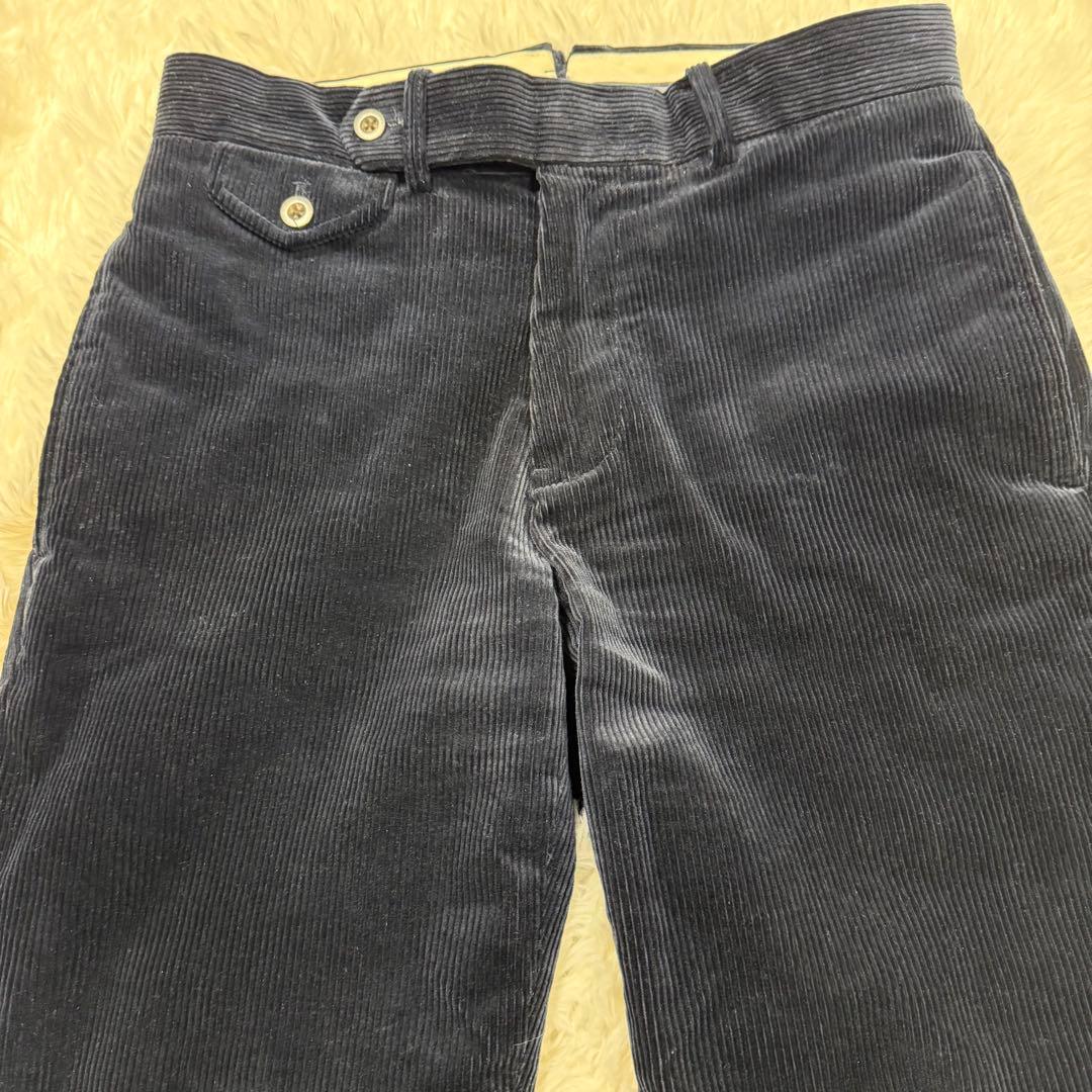 90s✨ラルフローレン ポロチノコーデュロイ サフィールドパンツ ネイビー