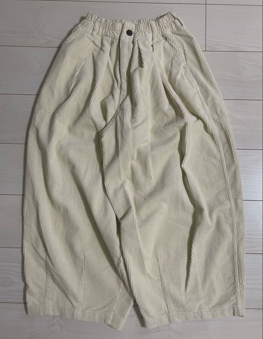 HARVESTY コーデュロイ サーカスパンツ size 1
