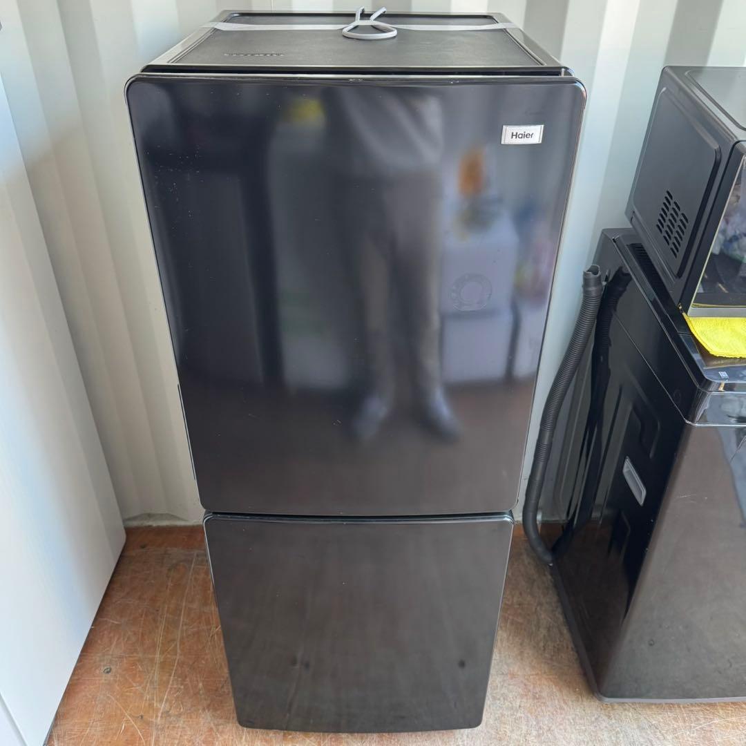 53⭐️2023.21年製美品★冷蔵庫　洗濯機　電子レンジ　家電セット　黒ブラック