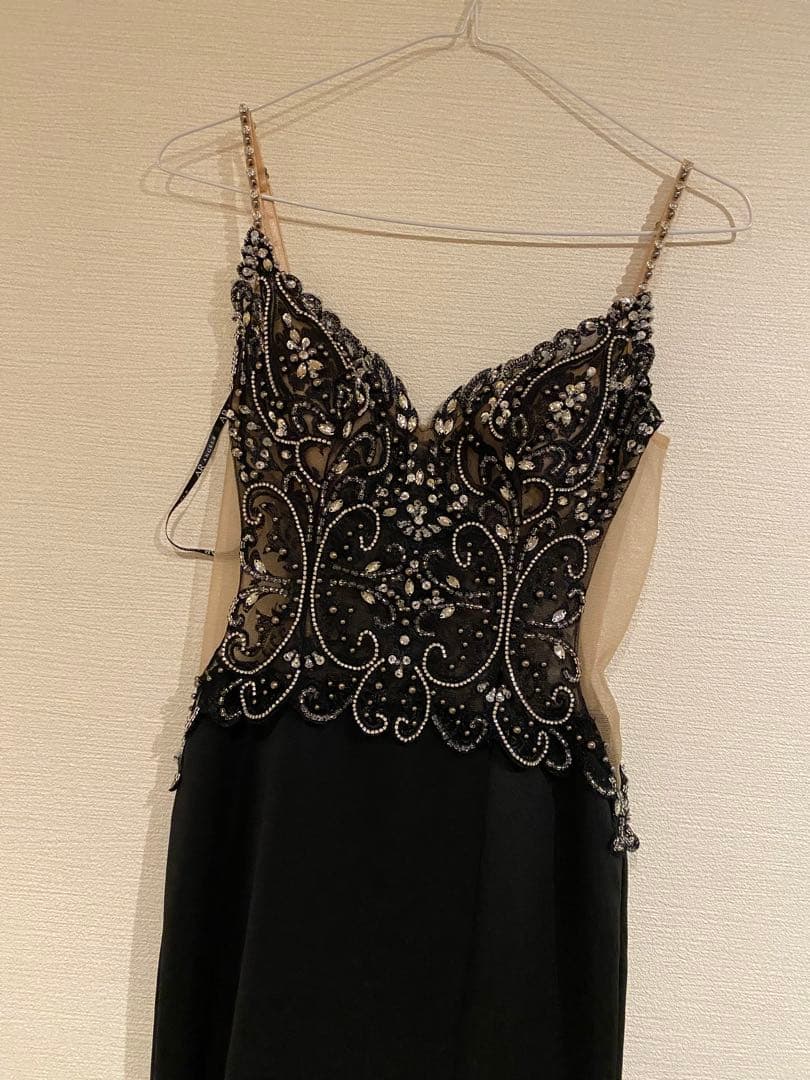 エンジェルアール　angelr sugar キャバドレス　ロングドレス　ブラック