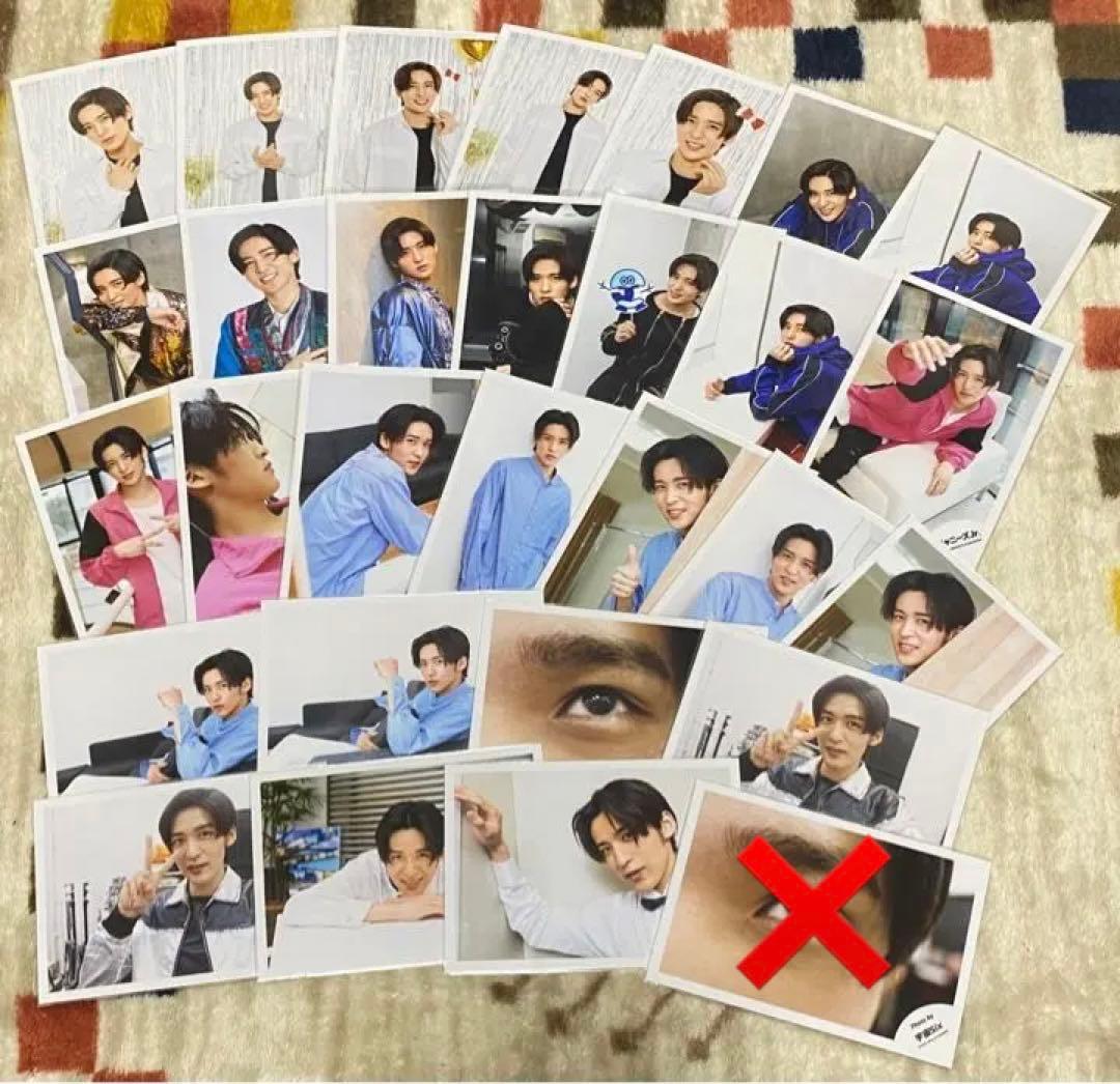 目黒蓮 公式写真 桶 ジャニーズjr 滝沢歌舞伎 少年たち クリスマス