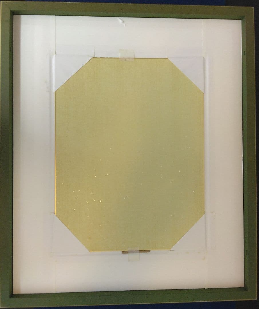 【マリー様用】清水公照　水彩画　額装（天女　富士）