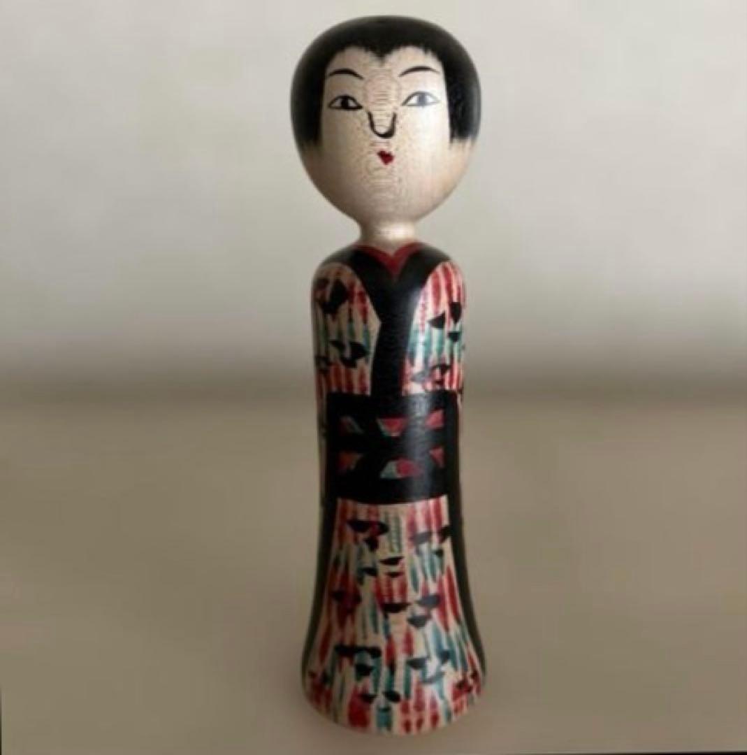 木地山系】沼倉孝彦工人 伝統こけし