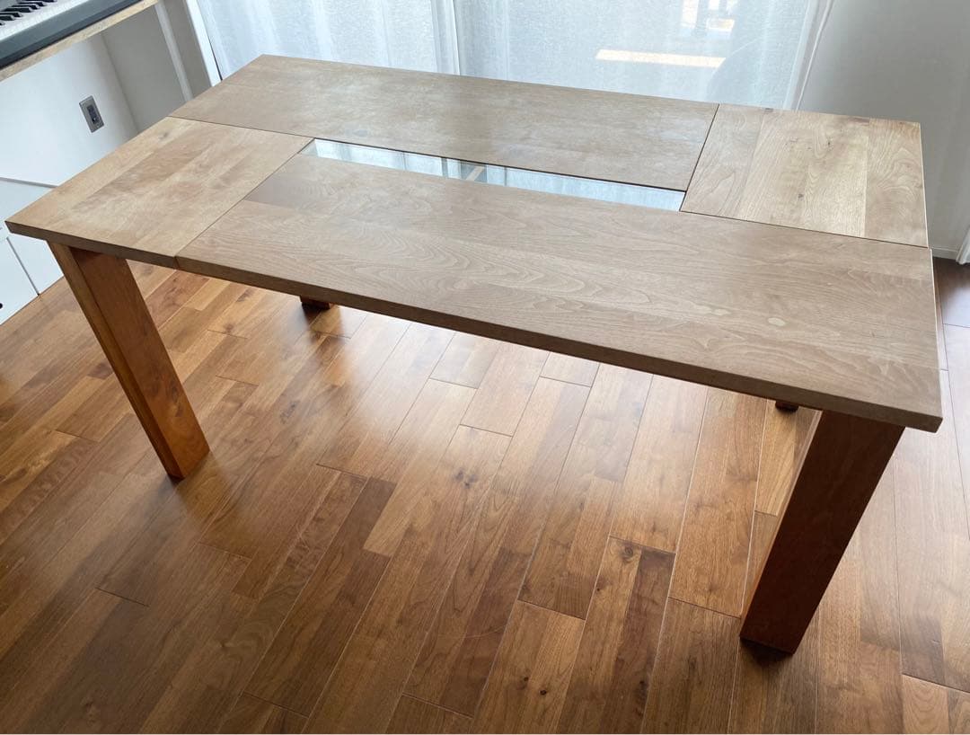 【希少・廃盤品】無垢　ウォールナットpront ダイニングテーブル 幅155cm