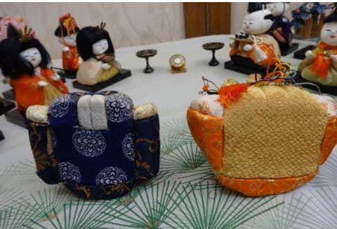 雛人形 木目込み 花雛 豆雛 まめ雛 雛人形 三月節句 時代物 骨董品