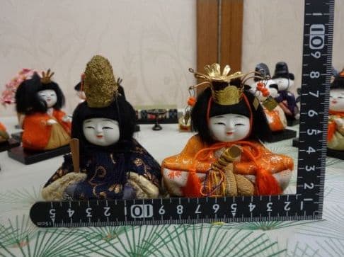 雛人形 木目込み 花雛 豆雛 まめ雛 雛人形 三月節句 時代物 骨董品