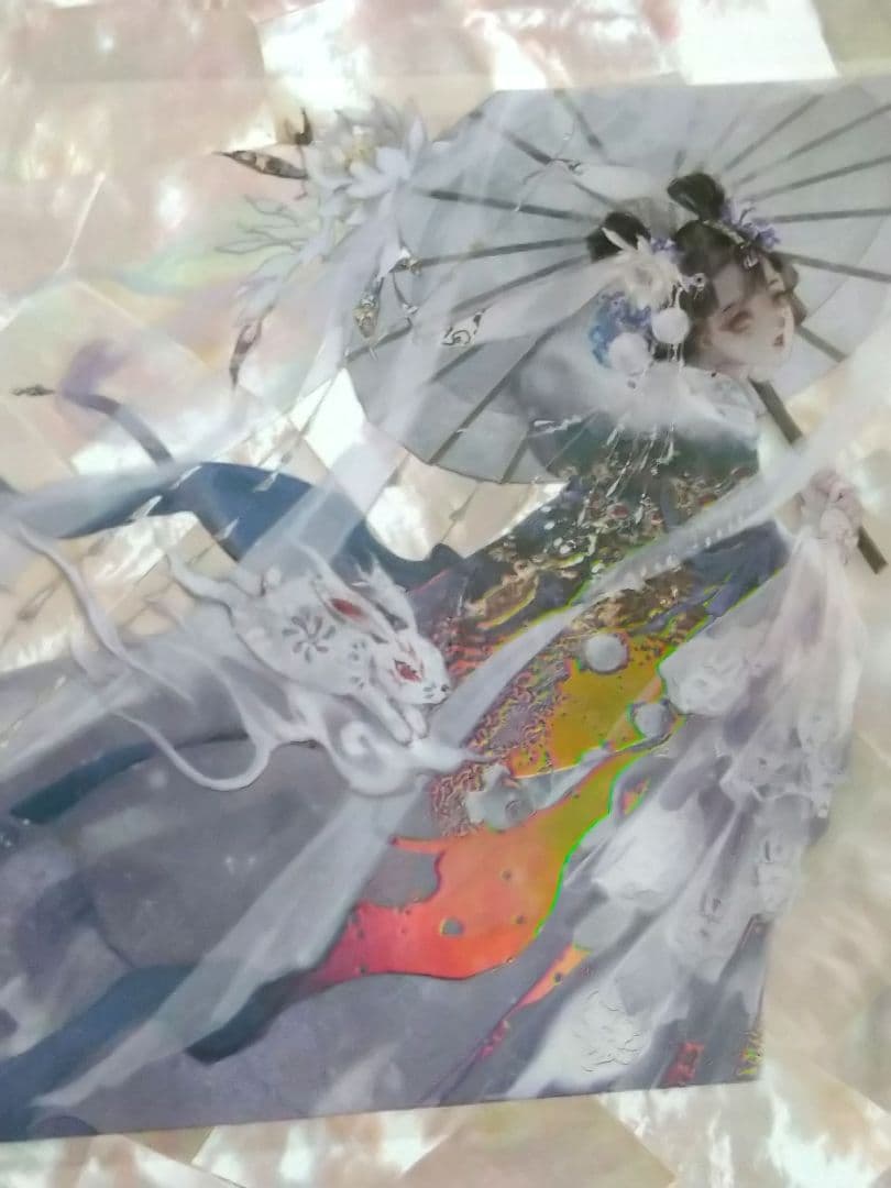 ✩のこり１✩J414＃瓷美人(霓虹光)玉玉卿切り売り海外人物マステ女の子