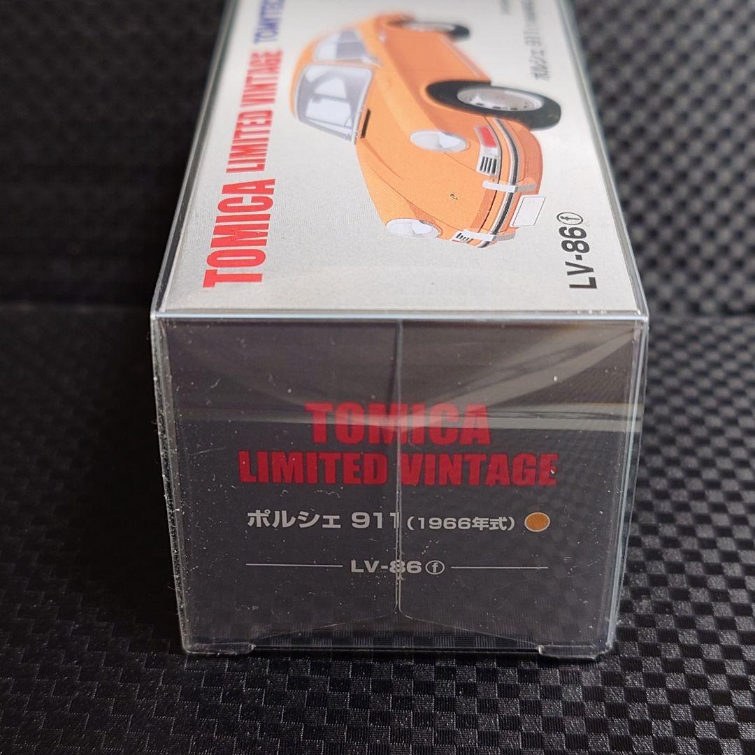 トミカリミテッドヴィンテージ ポルシェ 911(1966年式)LV-86f 新品