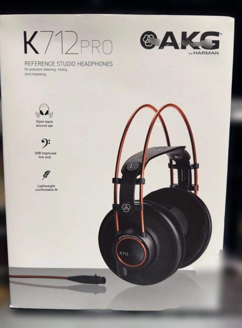 AKG C200ケーブル付き AKG K712 PRO （キャリングポーチ欠品） - メルカリ