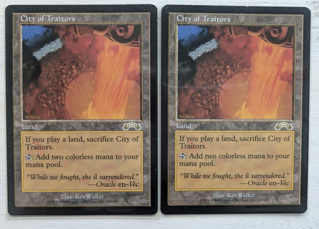 MTG 裏切り者の都 2枚セット