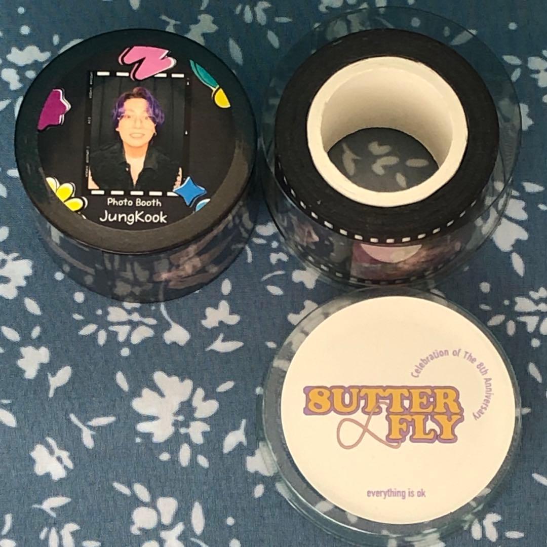 BTS ジョングク マスキングテープ 2個セット - テープ・マスキング