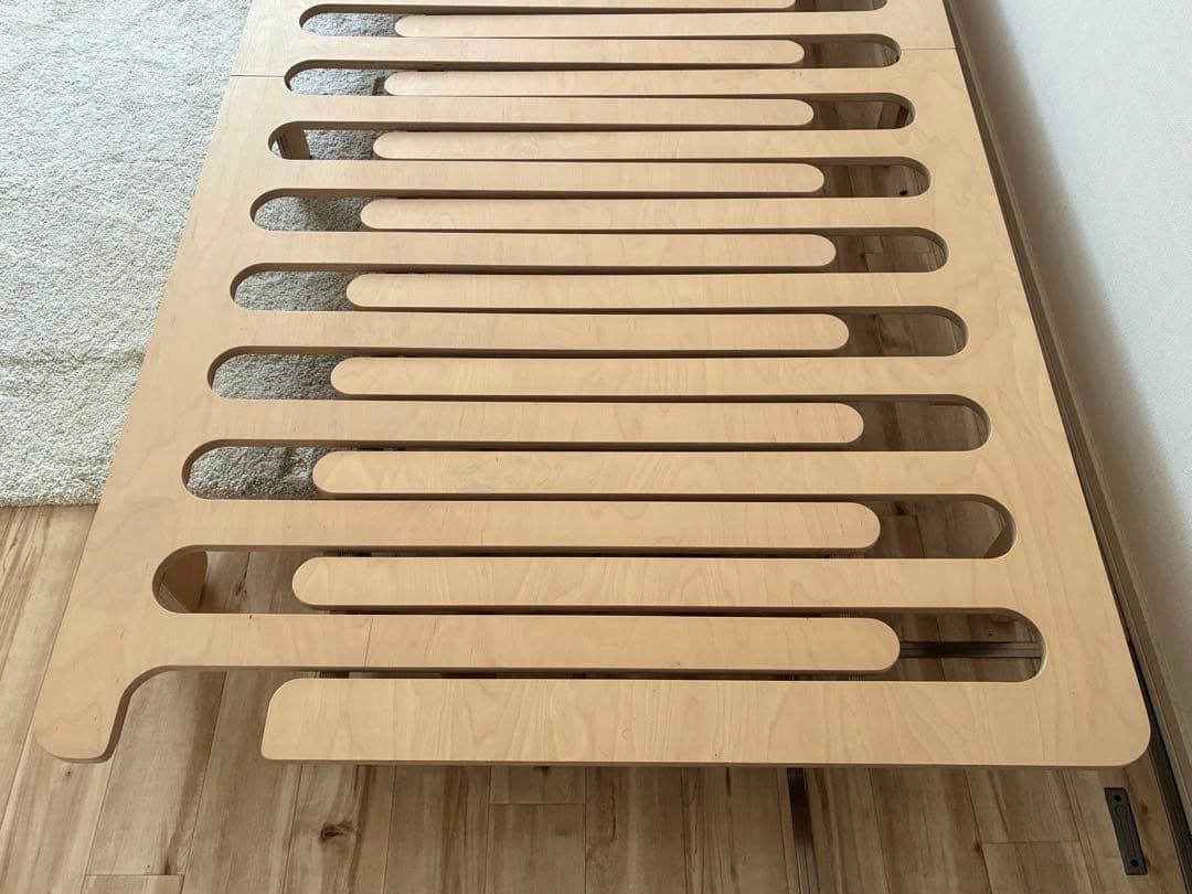 【good eighty%】 Back&Forth ベッド ナチュラル