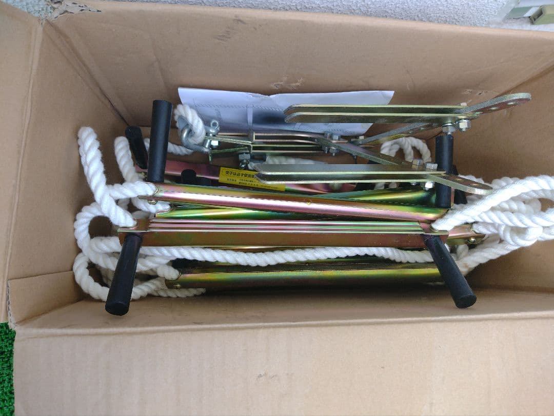 TAKAOKA 4m 避難はしご ロープはしご 避難 作業用 タカオカ 避難 はしご