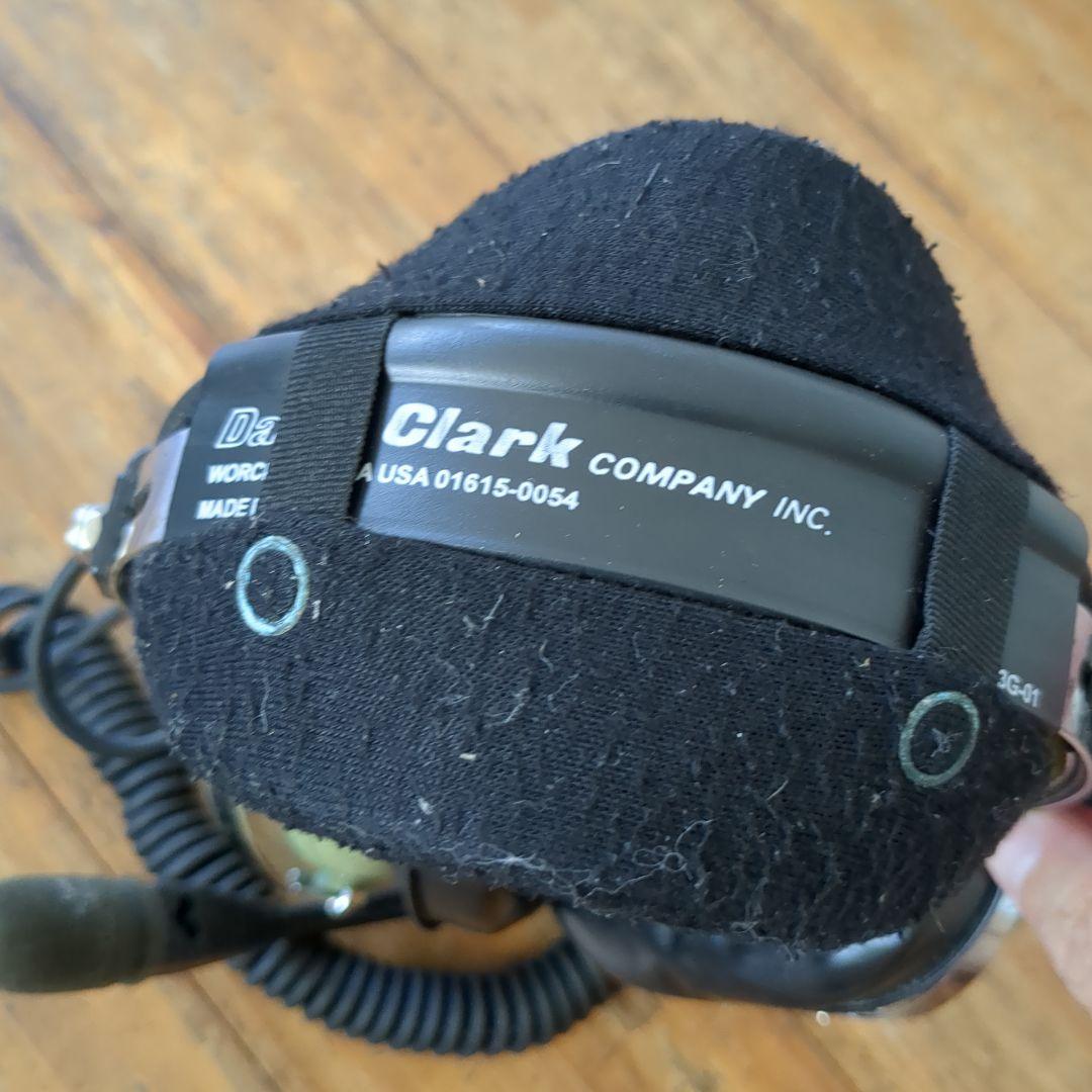 米軍実物 David Clark デビッドクラーク 航空機用 ヘッドセット