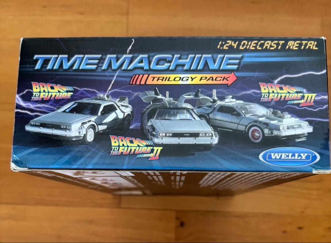 バック・トゥ・ザ・フューチャー WELLY デロリアン I .II.IIIセット