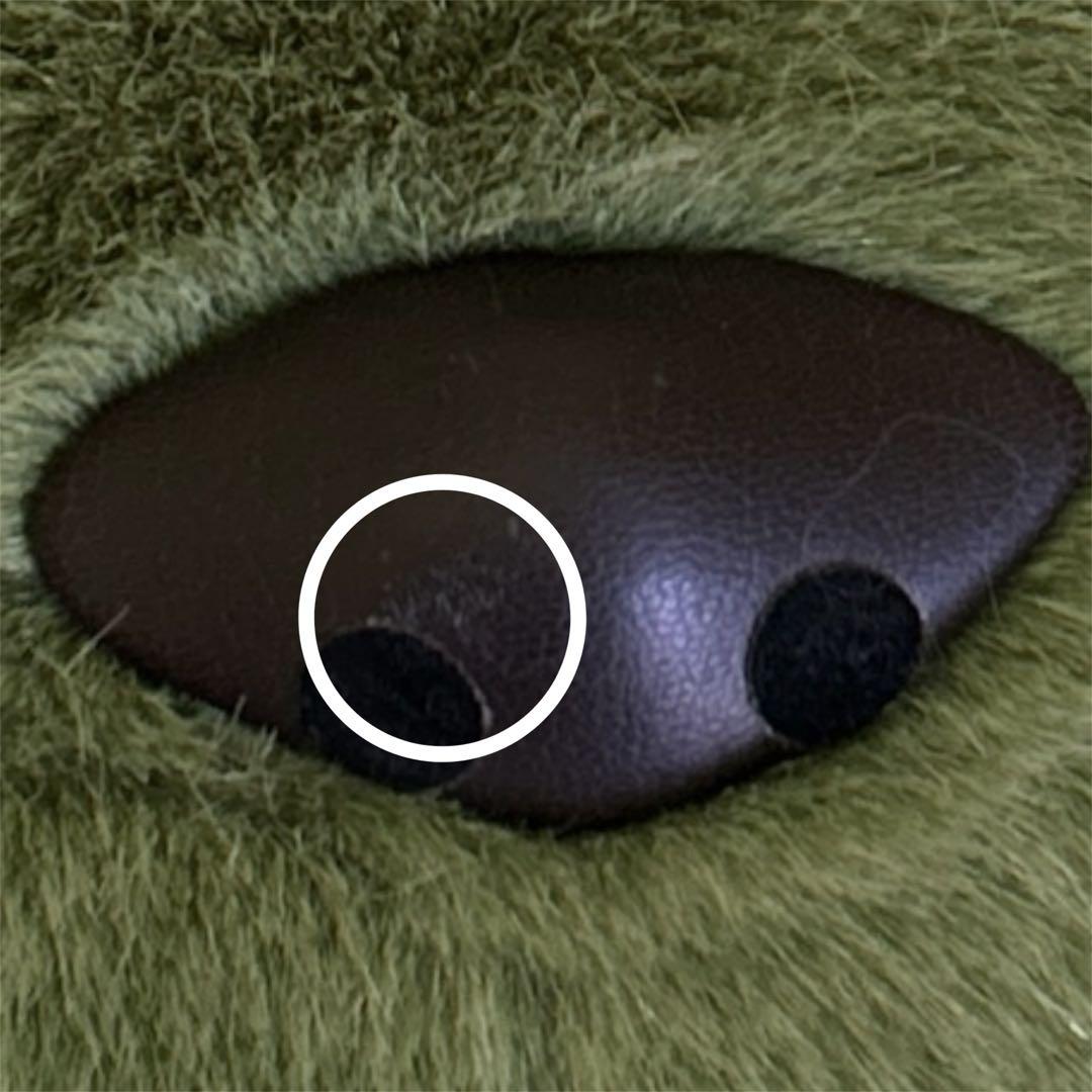 【初期】お昼寝クッション　超特大　ぬいぐるみ　トトロ　希少 グリーン　丸い