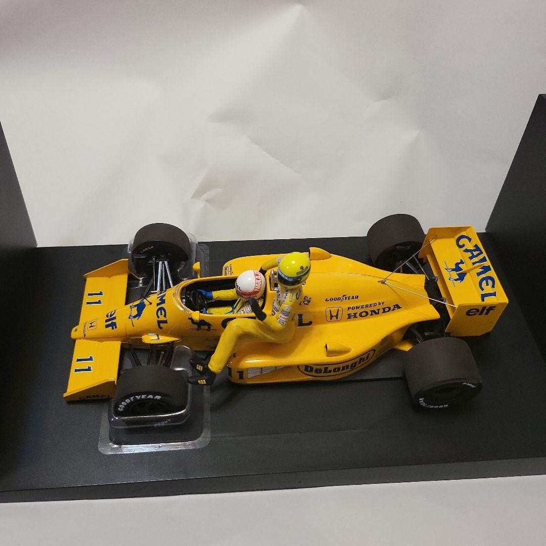 激レア1/18LOTUS HONDA99T中嶋悟ライドオンアイルトンセナ