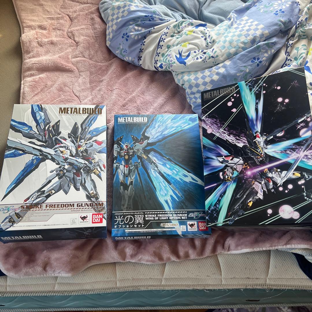 メタルビルド　L BUILD ストライクフリーダムガンダム&光の翼