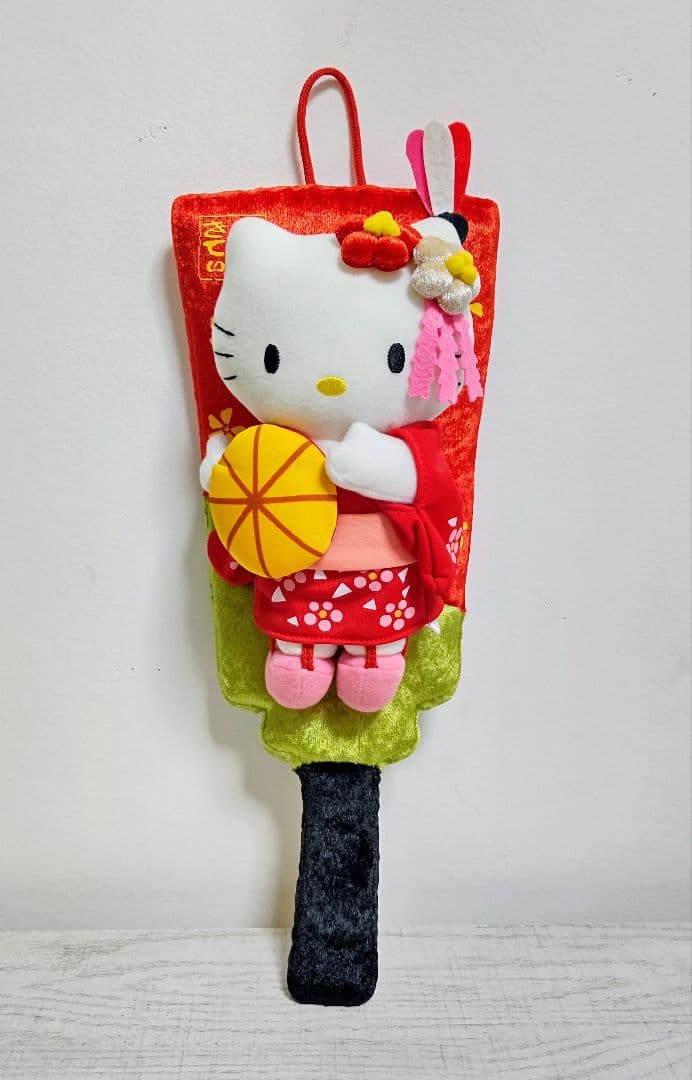 ハローキティ】正月お飾り 羽子板 ぬいぐるみ【希少】 - メルカリ