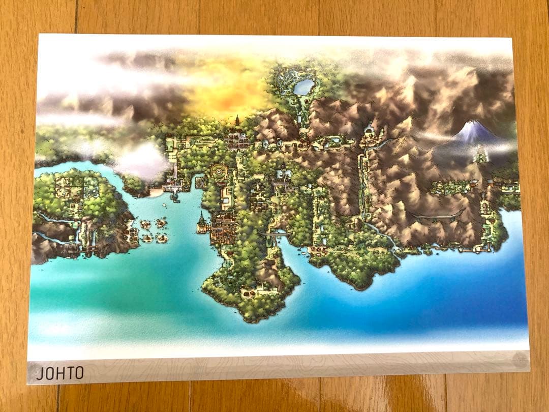 ジョウト地方 ポスター【21cm×30cm】 - メルカリ