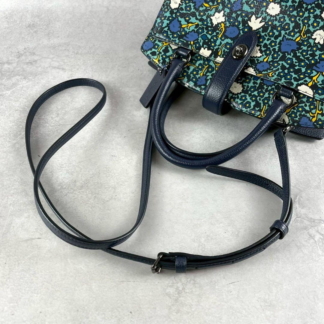 ✨稀少✨極美品✨コーチ　マーサー　サッチェル　24 フローラル　2way