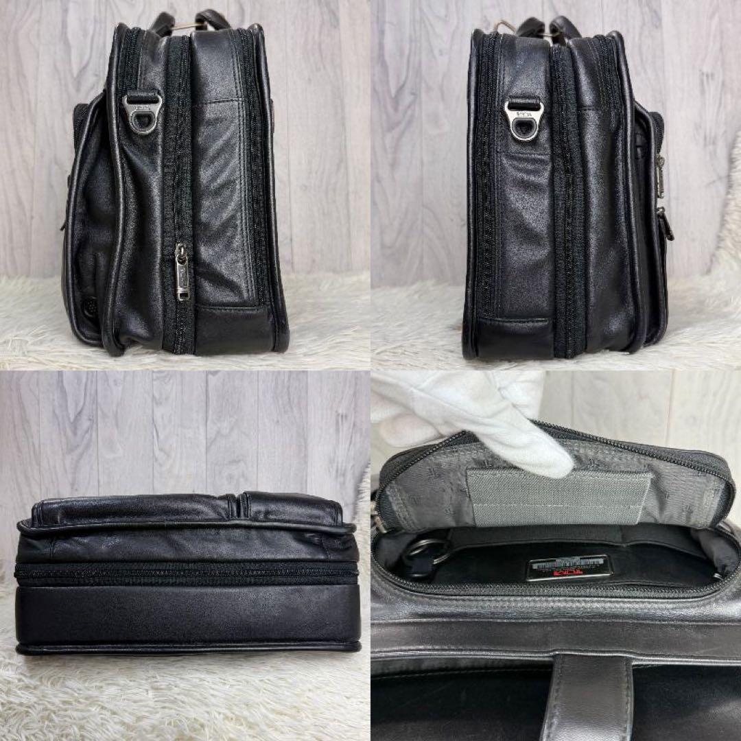 美品♡パソコンケース付♡A4♡TUMI トゥミ レザー 2way ビジネスバッグ