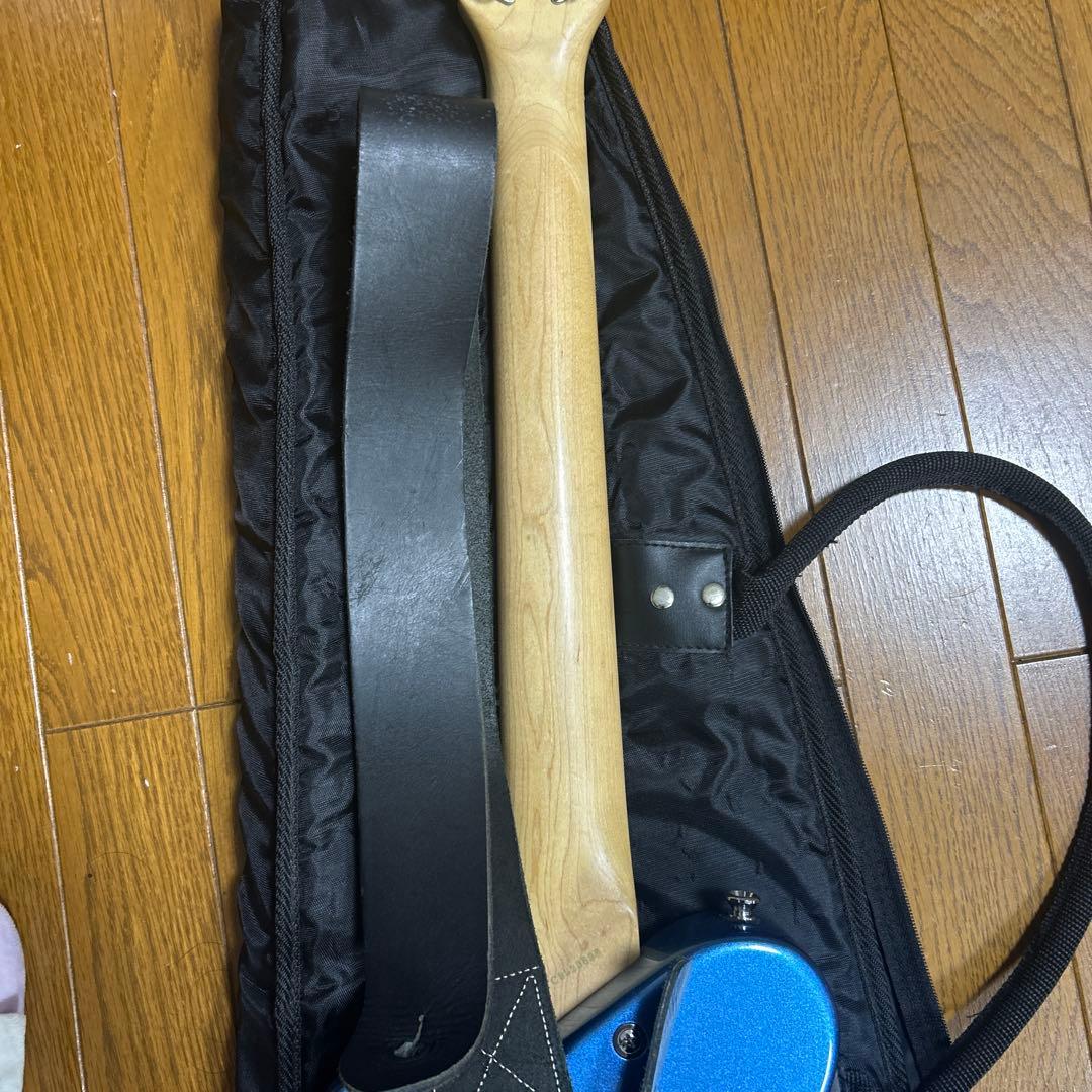 ピグノーズ　pignoseアンプ内蔵エレキギター　ブルーメタリック　楽器店整備品