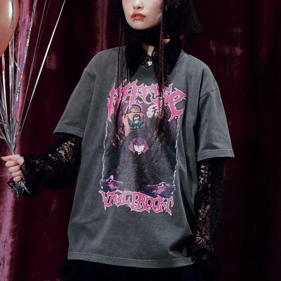 VAULTROOM nqrse DEVIL TEE CHARCOAL M - メルカリ