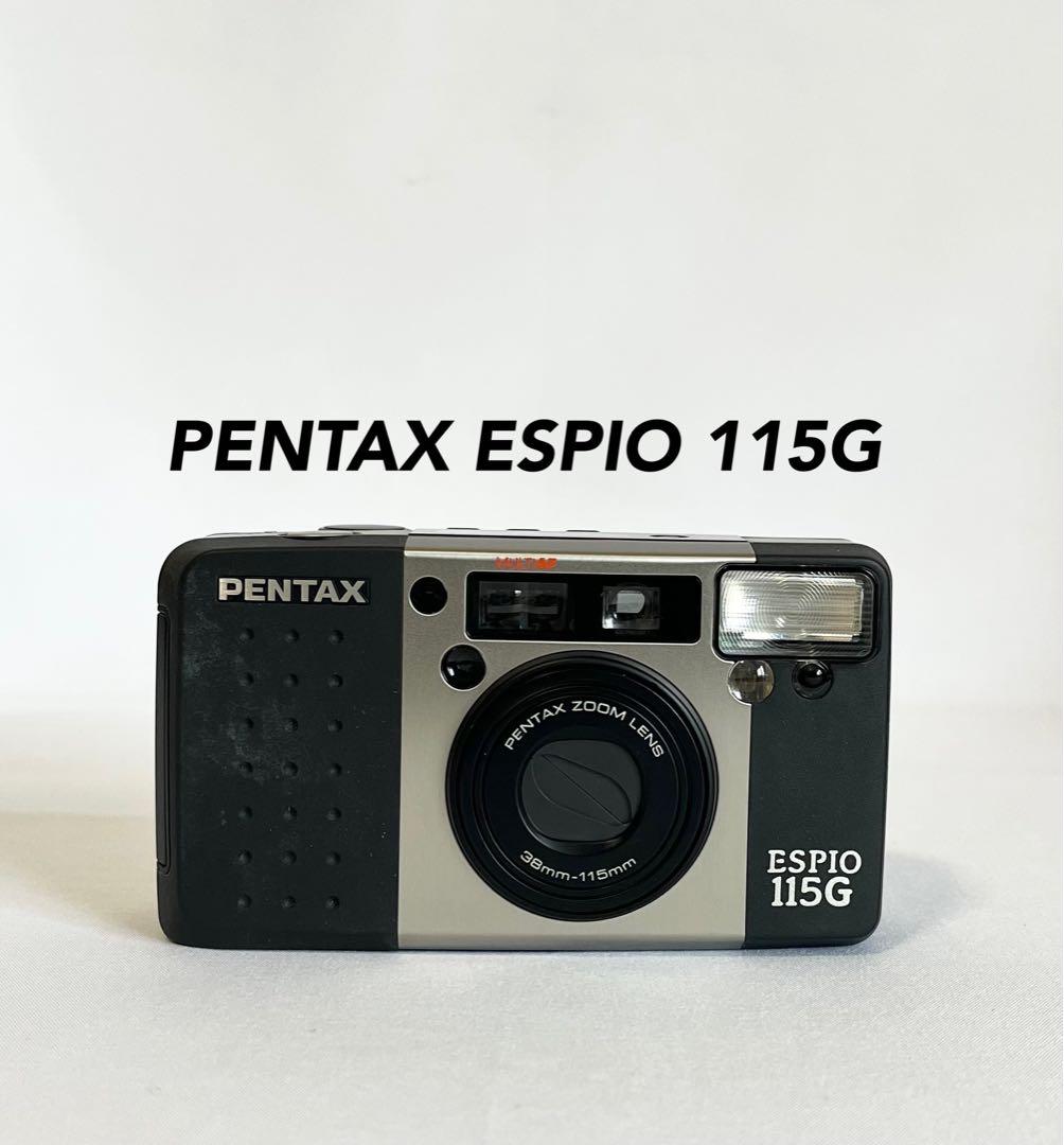 完動品】PENTAX ESPIO 115G フィルムカメラ 動作確認済み