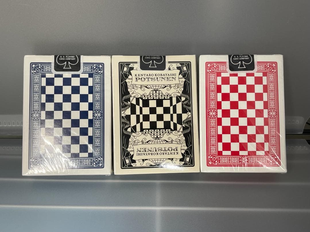 【未開封コンプリートセット】小林賢太郎　POTSUNEN(ポツネン)トランプ3色