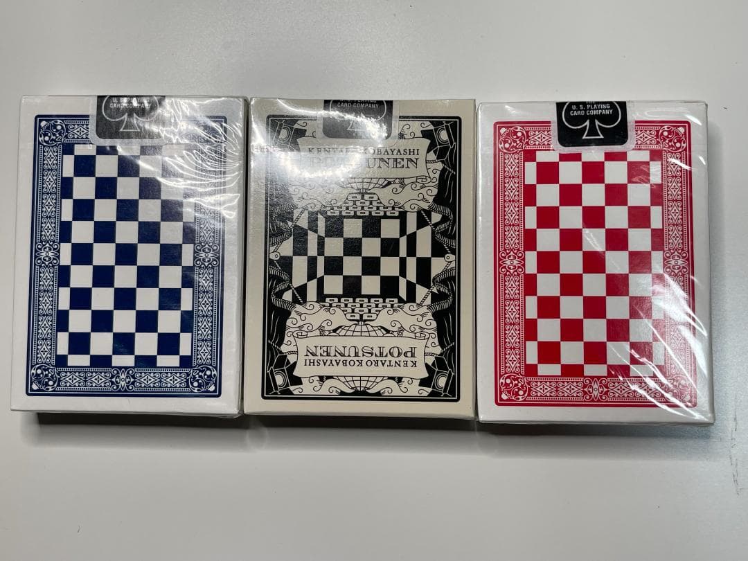 【未開封コンプリートセット】小林賢太郎　POTSUNEN(ポツネン)トランプ3色