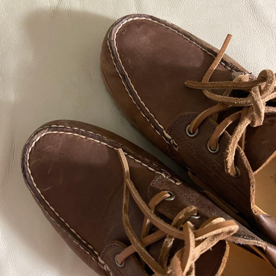ティンバーランド 3eye スリーアイボートシューズ 26cm ブラウン
