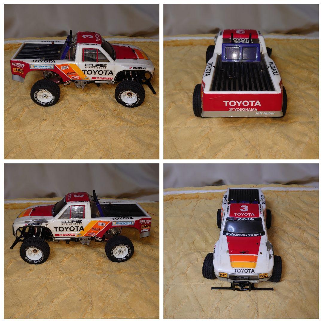 タミヤマイティフロッグ アルミシャーシ仕様 VWビートル506ボディ付き