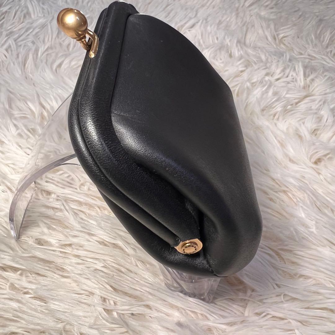 新品・未使用　※難あり　COACH キスロック ケース　がま口財布　レザー