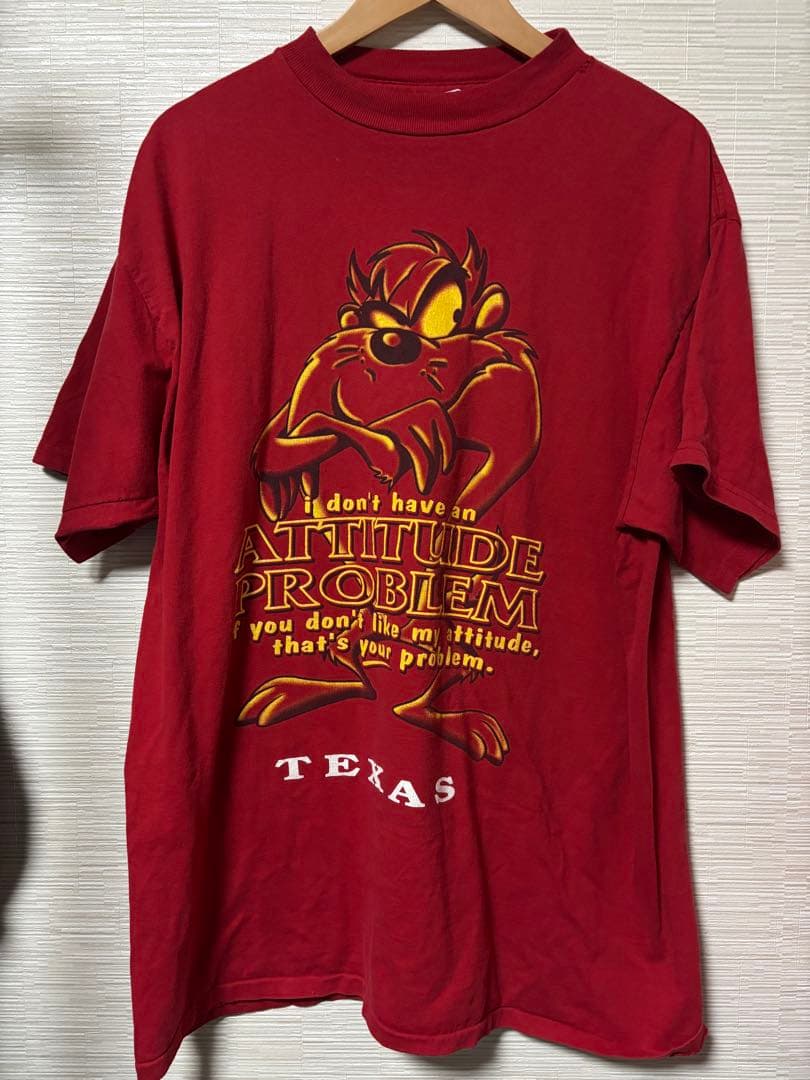 90s 公式 オフィシャル タズマニアンデビル Tシャツ ルーニー