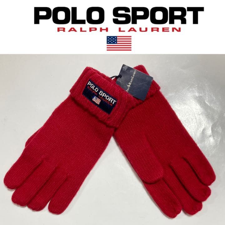 POLO SPORT 手袋 新品 ポロスポーツ ヴィンテージ デッド ラルフ