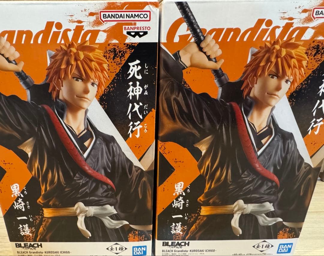 BLEACH Grandista 黒崎一護 フィギュア 2点セット - メルカリ
