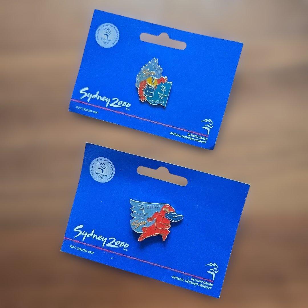 Sydney 2000 オリンピック ピンバッジ 2個セット - メルカリ