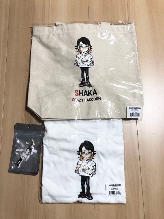 crazy raccoon CR SHAKA 釈迦 3点セット Mサイズ
