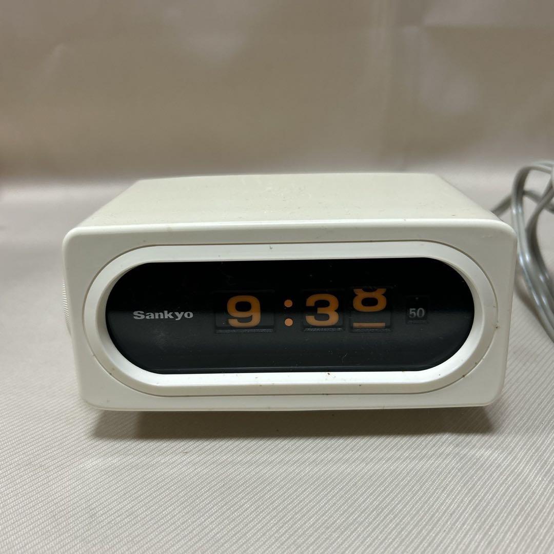 C. Sankyo パタパタ時計 ドラムクロック DT-601 レトロ