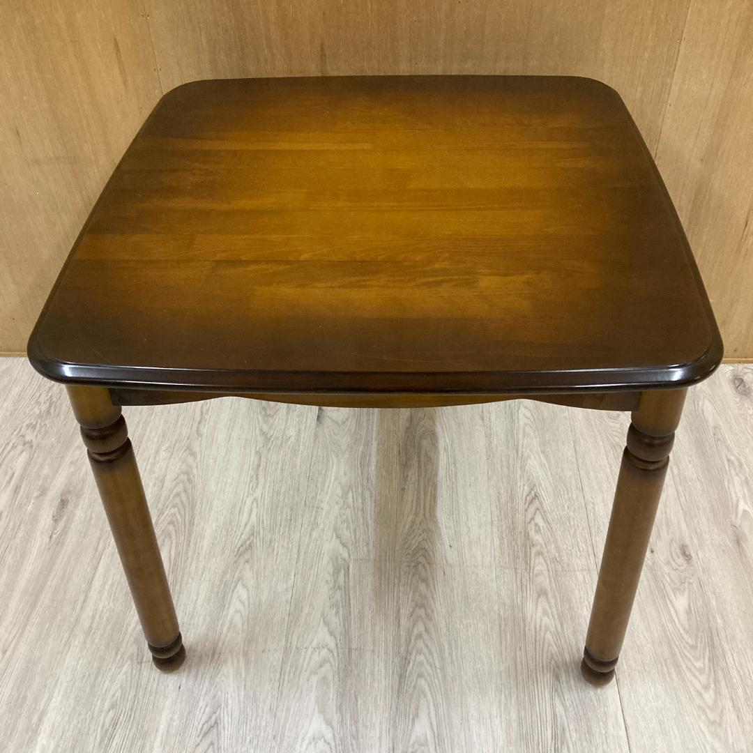 fyu様用　【カリモク】コロニアル　ダイニングテーブル2人用80cmヴィンテージ