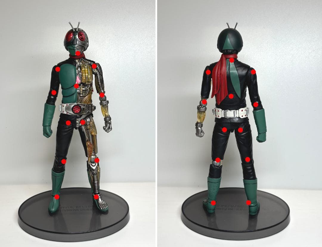 可動改造： INTERNAL STRUCTURE 仮面ライダー