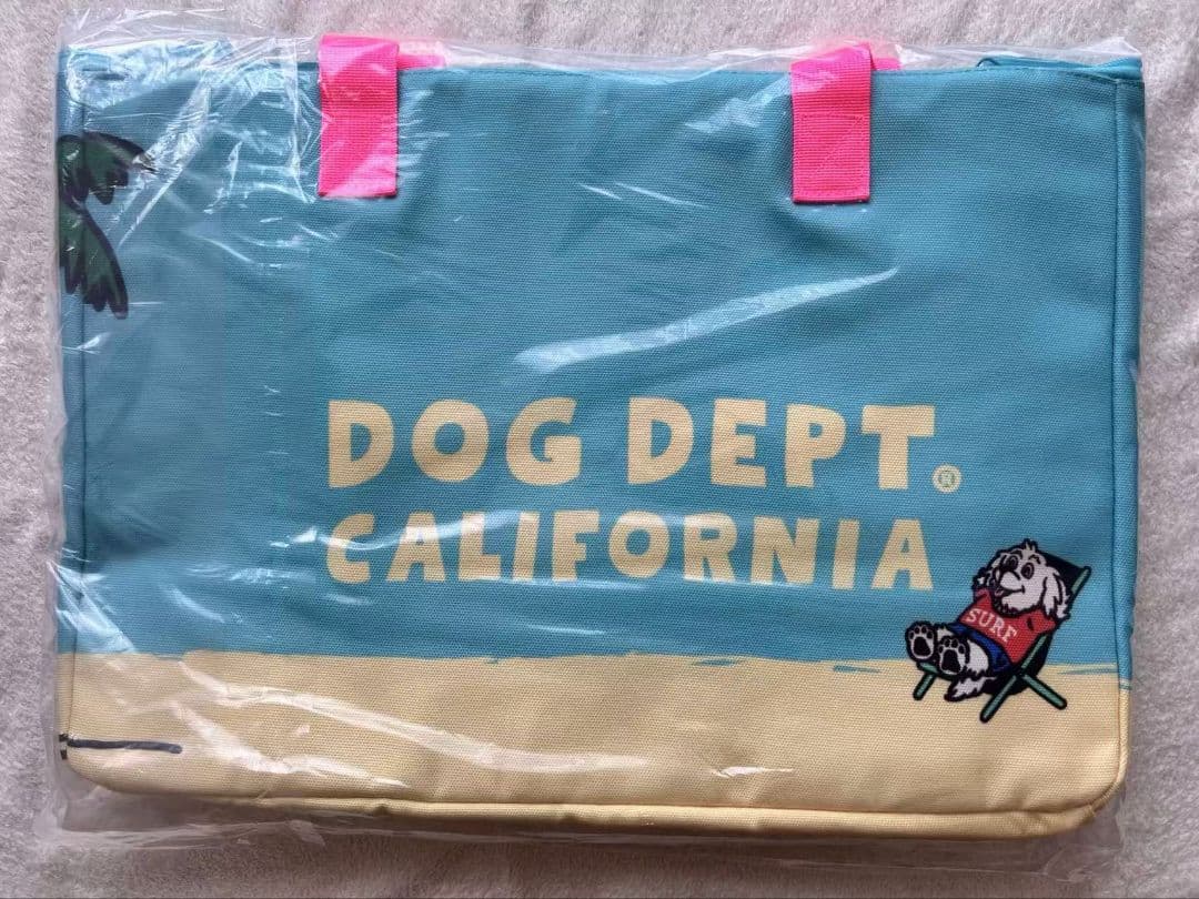 DOGDEPT ドッグデプト 保冷バッグ 非売品 ノベルティ 赤 緑 DOG GOODS