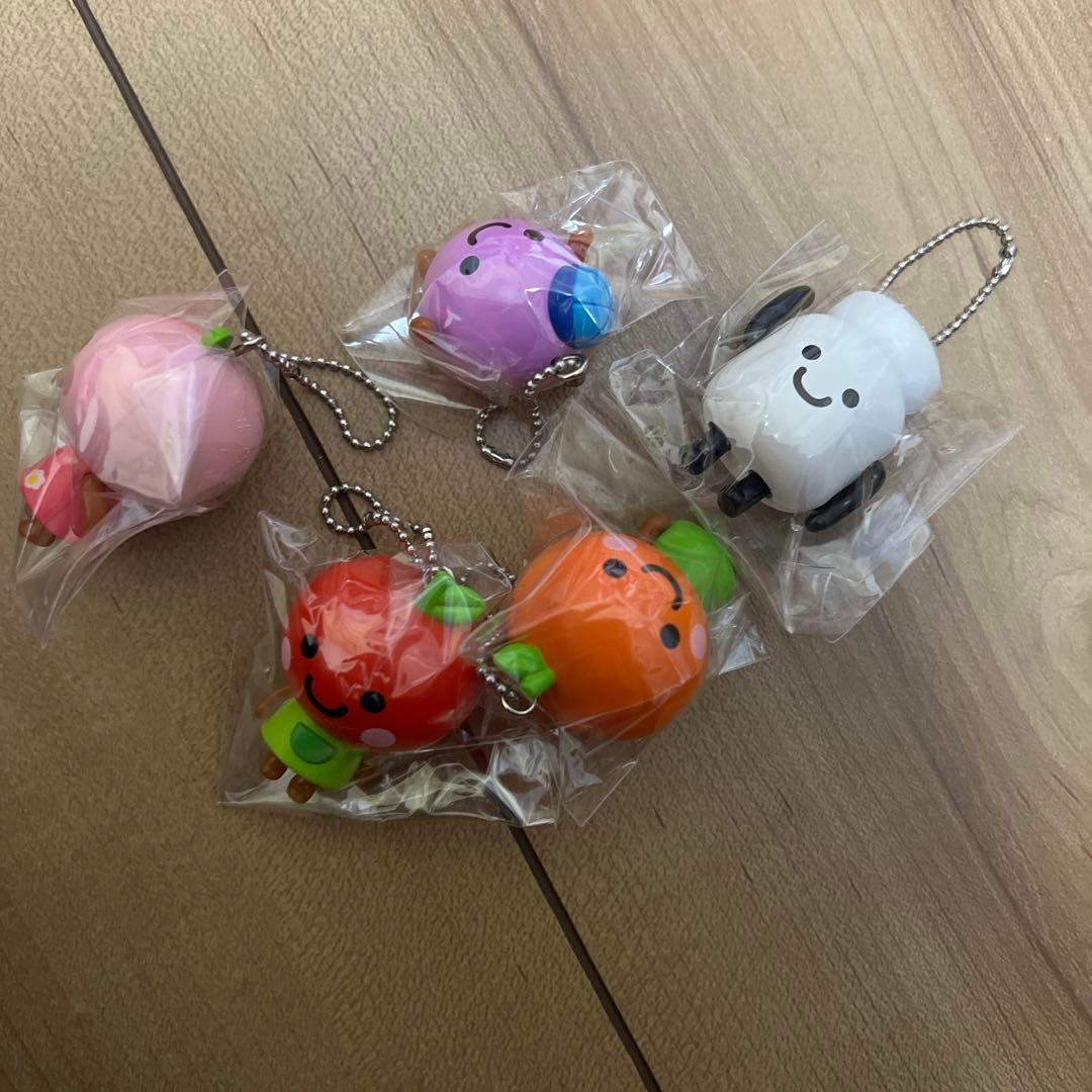 ぷっちょ フルーツマスコット 5点 コンプリート 平成当時 2008年