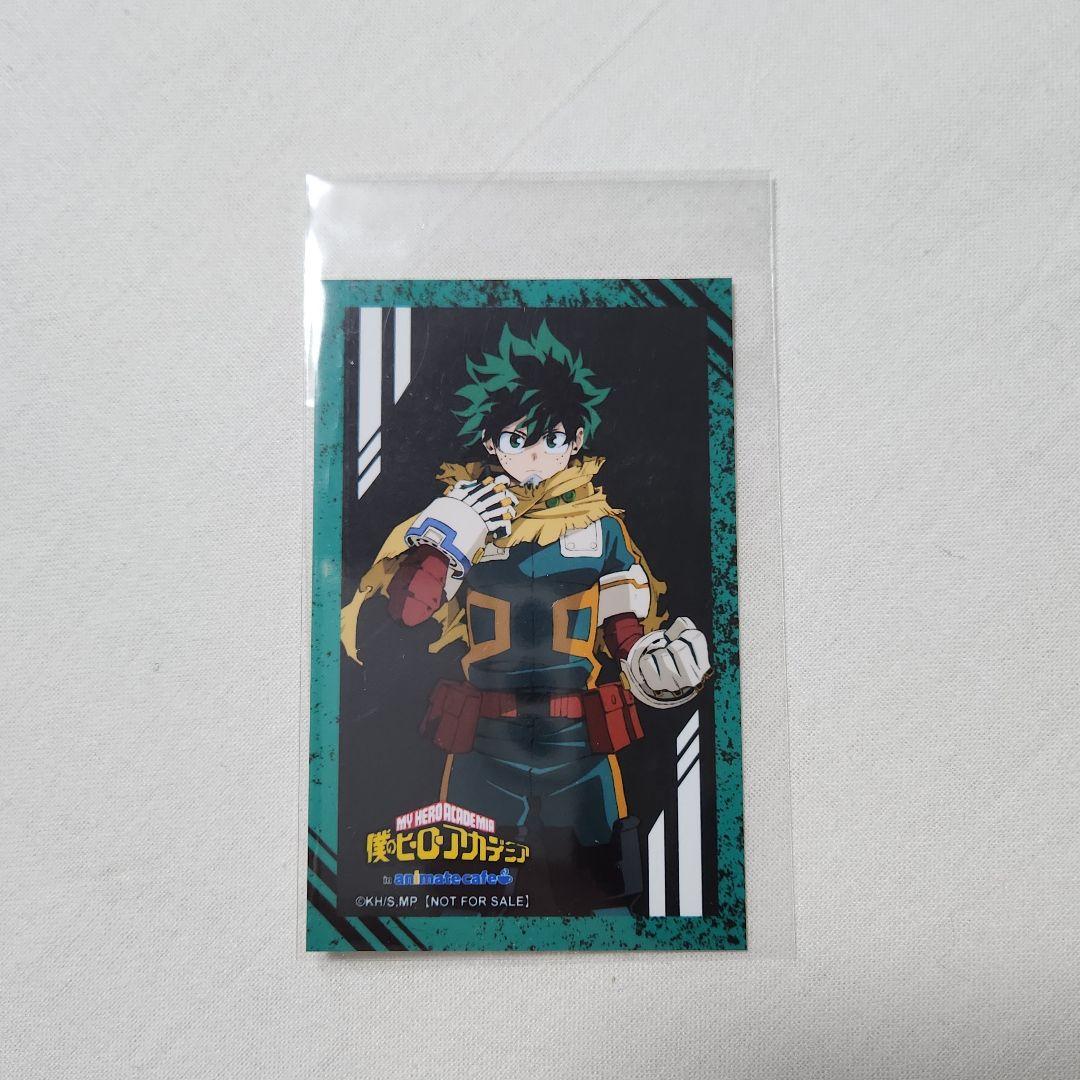 ヒロアカ展 緑谷出久 デク メモリアルコレクション カード・フォト