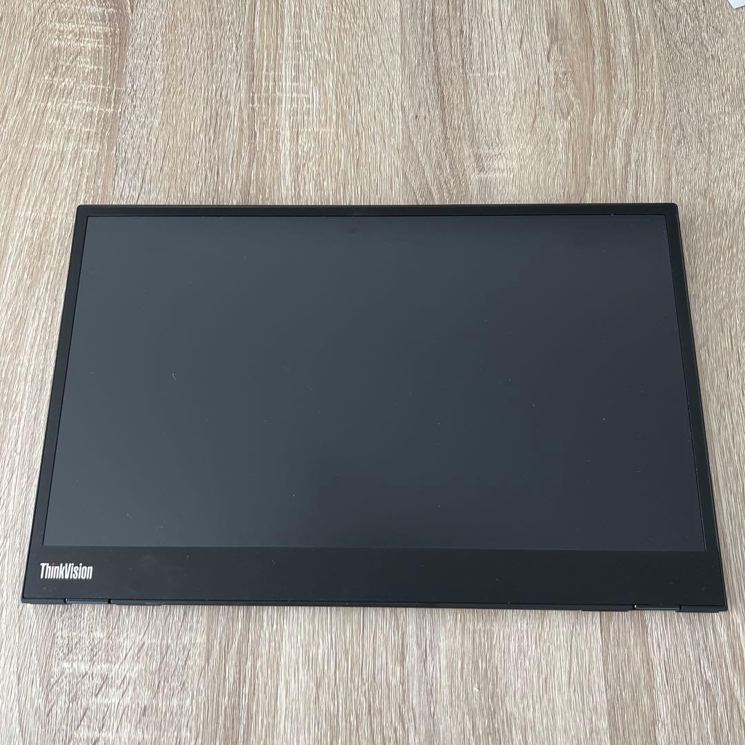 中古美品 使用時間0時間　ThinkVision M14 中古美品 使用時間0時間 ThinkVision M14 Yahoo!オークション