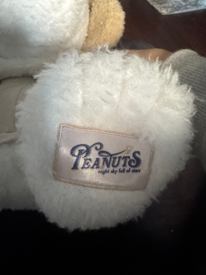 PEANUTS 犬のぬいぐるみ 星空 カチューシャ付き 抜きでも可