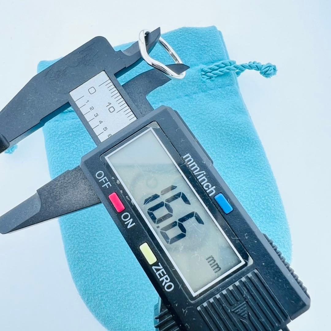 TIFFANY ティファニー カーブド バンド リング 11.5号 極美品